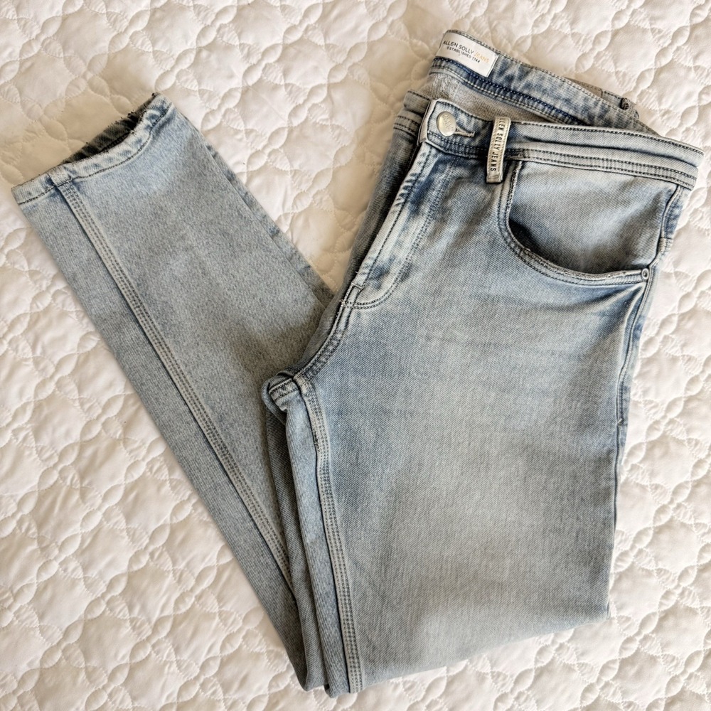 Allen Solly  1744‎ Premium Quality Stretch Blue Jeans Women's Size 32 Skinny